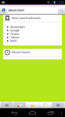 Скриншот приложения WebFing - Web Browser - №3