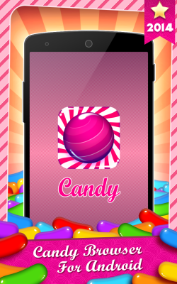 Скриншот приложения Candy Browser for Android - №1