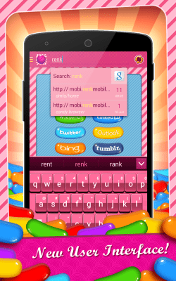 Скриншот приложения Candy Browser for Android - №4