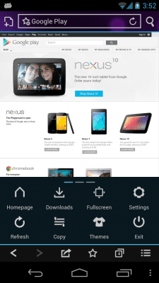 Скриншот приложения Boat Browser Mini - №4