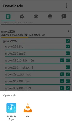 Скриншот приложения Transmission BTC - Torrent Downloader - №3