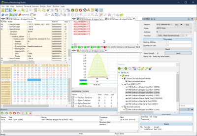 Скриншот приложения Serial Monitor Device Monitoring Studio - №1