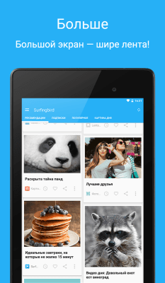 Скриншот приложения Surfingbird - №9