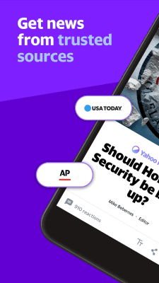 Скриншот приложения Yahoo News - №1
