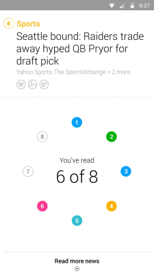Скриншот приложения Yahoo News Digest - №3