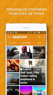 Скриншот приложения Appy Gamer – Games news - №1