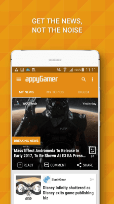 Скриншот приложения Appy Gamer – Games news - №4