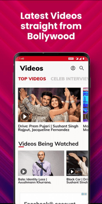 Скриншот приложения Bollywood Hungama - №3