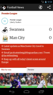 Скриншот приложения Easy RSS Football News Soccer - №3