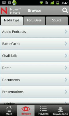 Скриншот приложения Novell in Hand - №4