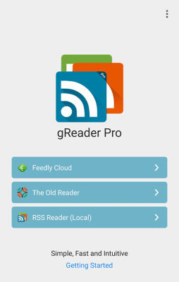 Скриншот приложения gReader | Feedly | News |  RSS - №1