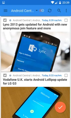 Скриншот приложения gReader | Feedly | News |  RSS - №5