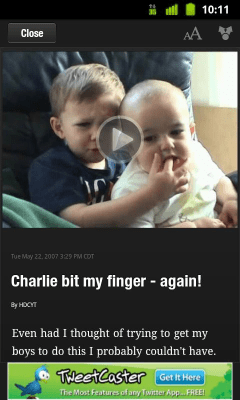 Скриншот приложения ChannelCaster: Social News - №3