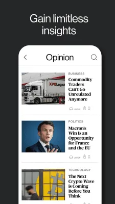 Скриншот приложения Bloomberg: Market & Financial News - №8