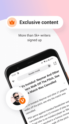 Скриншот приложения Opera News Lite - №4