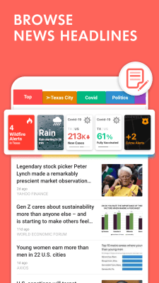 Скриншот приложения SmartNews - №2
