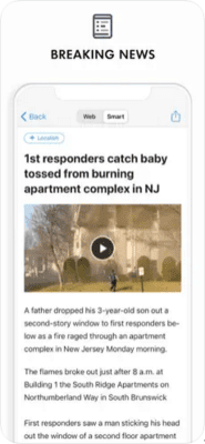 Скриншот приложения SmartNews - Trending News & Stories - №5