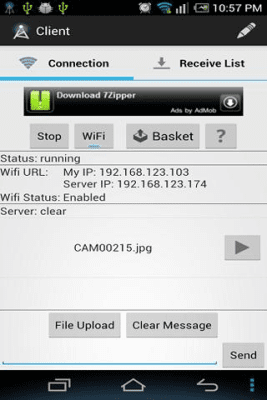 Скриншот приложения Transporter (WiFi File Share) - №4