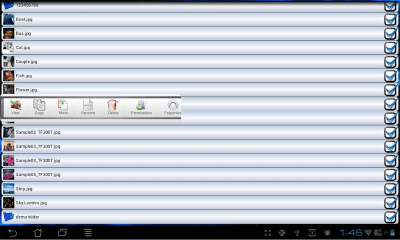 Скриншот приложения WiFi Файловый обменник демо - №4