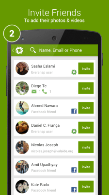 Скриншот приложения Eversnap, мероприятия, свадьбы - №4