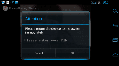 Скриншот приложения Focus - photo sharing - №3