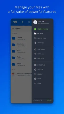 Скриншот приложения MediaFire - №5