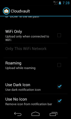 Скриншот приложения CloudVault Photo Uploader - №4