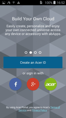 Скриншот приложения AcerCloud Portal - №2