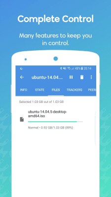 Скриншот приложения WeTorrent - №3