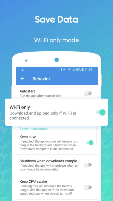 Скриншот приложения WeTorrent - №4