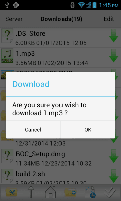 Скриншот приложения My WebDAV(WebDAV Client) - №5