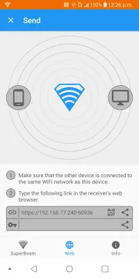 Скриншот приложения SuperBeam | WiFi Direct Share - №5