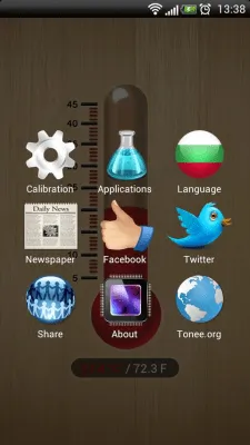 Скриншот приложения Thermo (термометр) - №2