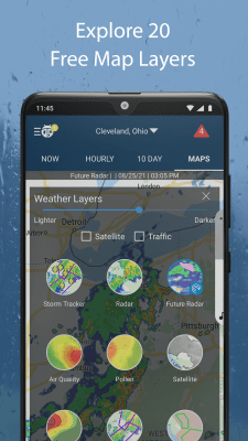 Скриншот приложения WeatherBug - №4