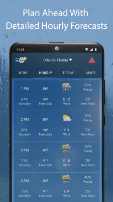 Скриншот приложения WeatherBug - №6