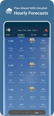 Скриншот приложения WeatherBug – Weather Forecast - №6