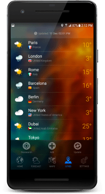 Скриншот приложения 3D Земля - №8