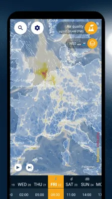 Скриншот приложения Ventusky - №8