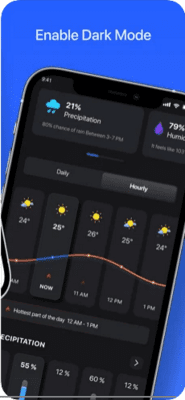 Скриншот приложения 1Weather - №8