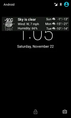 Скриншот приложения Уведомление о погоде - №3