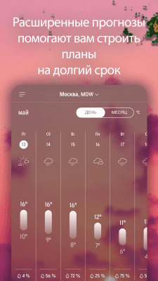 Скриншот приложения AccuWeather - №5
