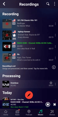 Скриншот приложения Audials Radio - №4