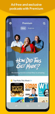 Скриншот приложения Stitcher Radio for Podcasts - №3