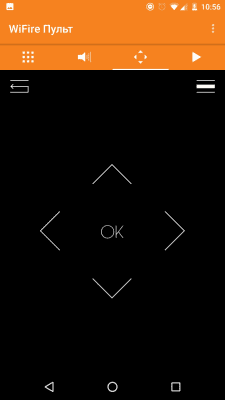 Скриншот приложения WiFire TV Пульт - №3