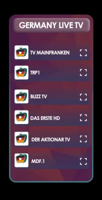 Скриншот приложения German TV - №2
