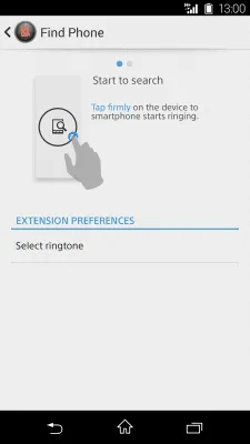 Скриншот приложения Поиск телефона Smart Extras - №4