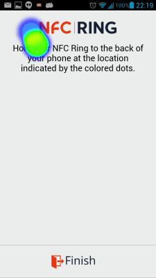 Скриншот приложения NFC Ring Control - №4
