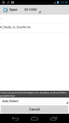 Скриншот приложения Jota+ Google Drive Connector - №2