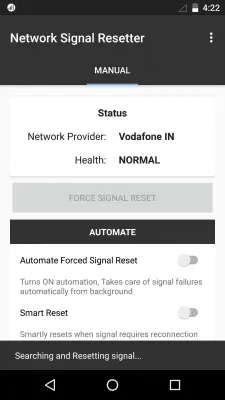 Скриншот приложения Network Signal Resetter Free - №4