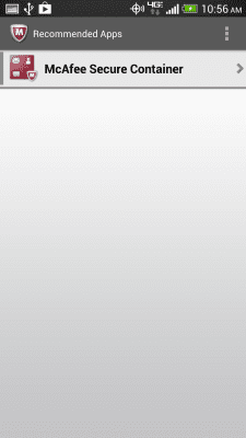 Скриншот приложения McAfee EMM - №6